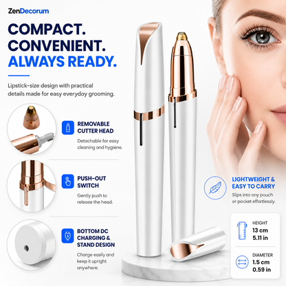 GroomX Pro™ — 2 in 1 Painless Hair Trimmer