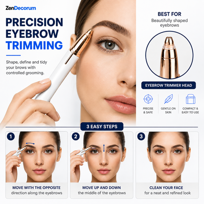 GroomX Pro™ — 2 in 1 Painless Hair Trimmer