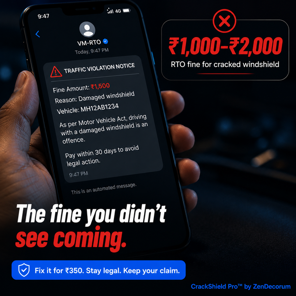 RTO Challan: ₹1,000–₹2,000