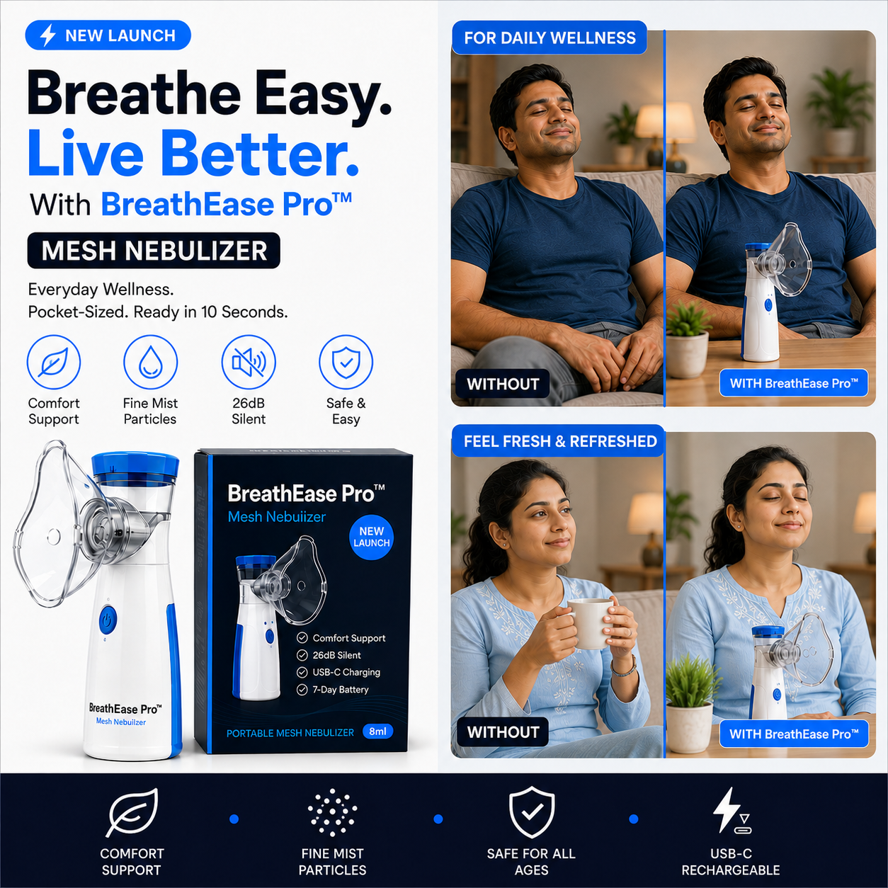 BreathEase Pro™